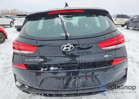 2020 Hyundai Elantra Gt N Line z USA, uszkodzony, nr VIN KMHH55LC4LU135675